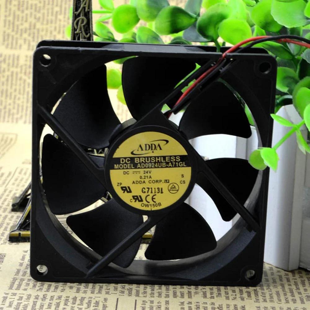 Для ADDA AD0924UB-A71GL 9025 90 мм DC 24V 0.21a кулер для процессора, радиаторы осевого охлаждения
