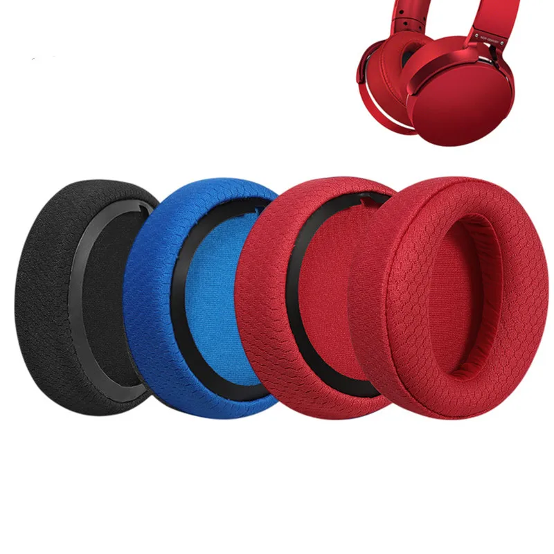 

Replacement Ear Pads For Sony MDR XB950BT N1 B1 AP Headphone Earpads Cushion Soft Football Net Leather Foam Sponge Earmuffs