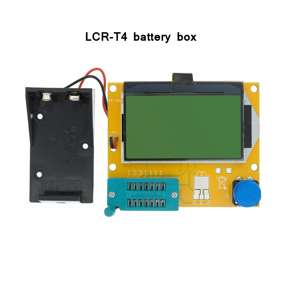 LCR-T4 ESR Meter Transistor Tester Diode Triode Capacitance SCR Inductance High Quality Brand New