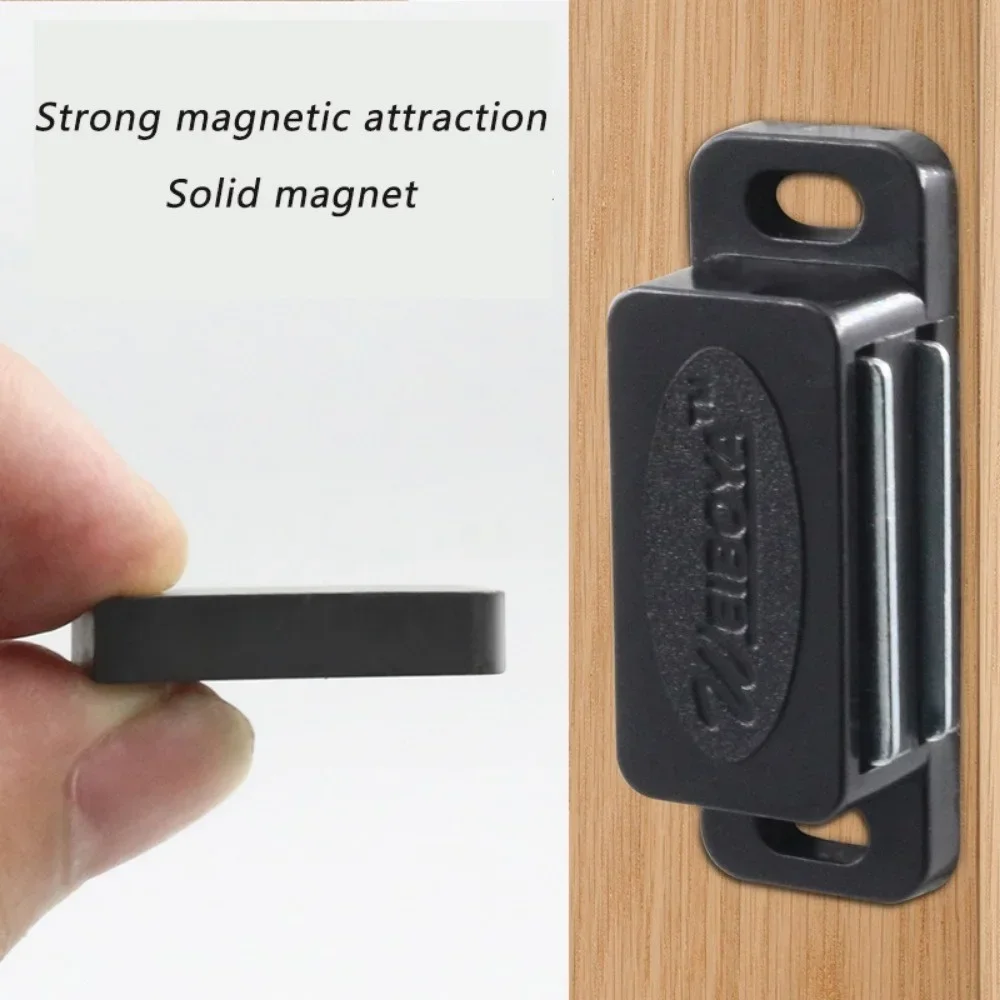 Door Closer 10pcs Magnetic Door Closers Kitchen Wardrobe Cabinet Super Strong Magnet Magnetic Concealed Hidden Closer Door Catch Latch door closer
