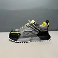 Nouvelles Chaussures d'été 2026 pour Hommes – Baskets Respirantes en Maille, Rehaussantes, Confortables et Décontractées pour Hommes, Taille 48 et Plus 3
