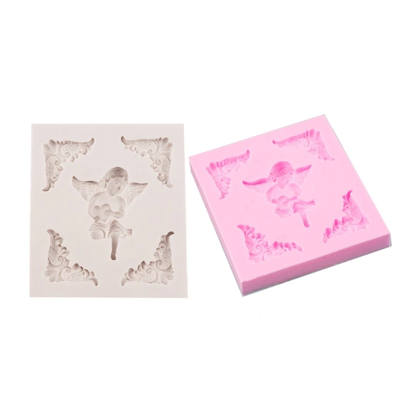 

Silicone Mold Wing Frame Cake Decorating Girl Wing Fondant Mold Cupcake Toppers