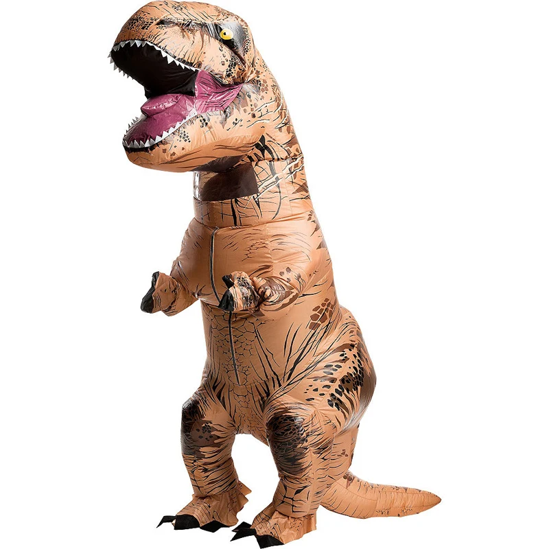 Traje Inflável T-rex Para Adultos Fantasia com Motorzinho - AliExpress