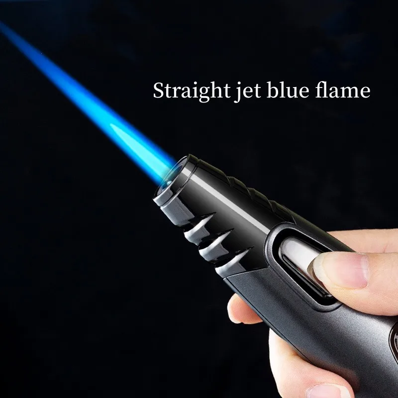 Butane Gas Lighter Cigarette Lighter Jobon Cigar Lighter Mini Ignition Gun Gas Lighters Smoking Gadgets Butane Torch Lighter Kitchen Gift For Men