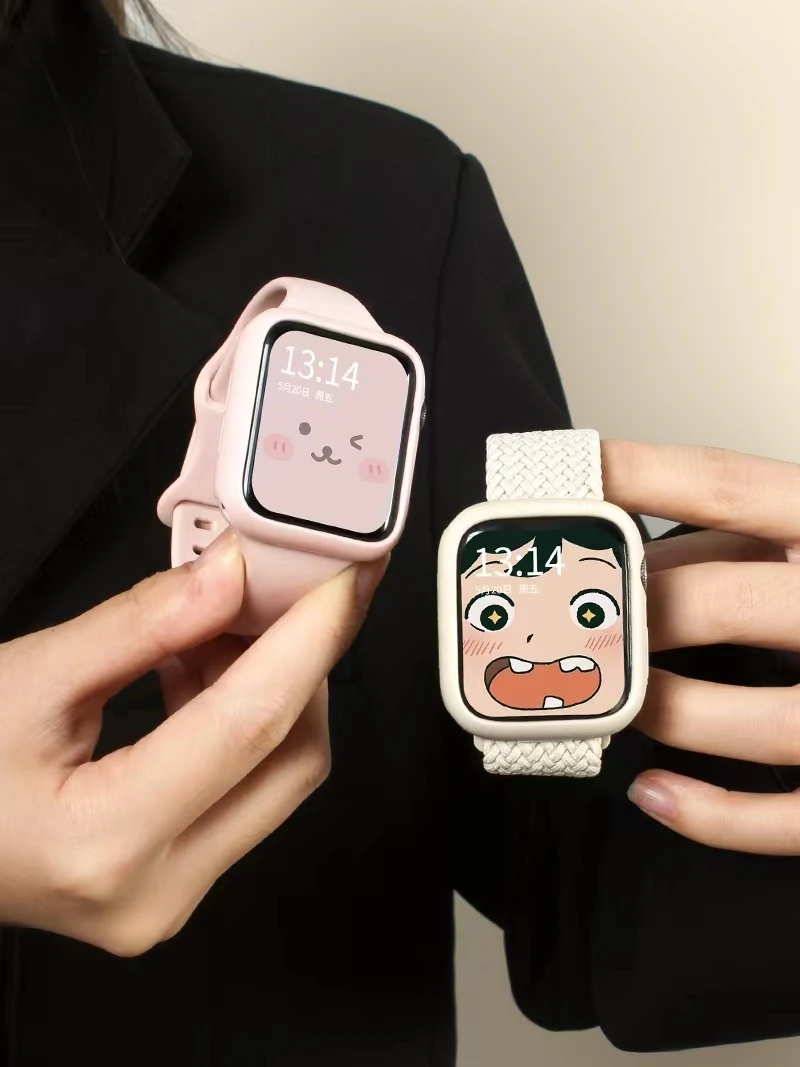 Durable Silicone Apple Watch Protective Case Bumper Cover