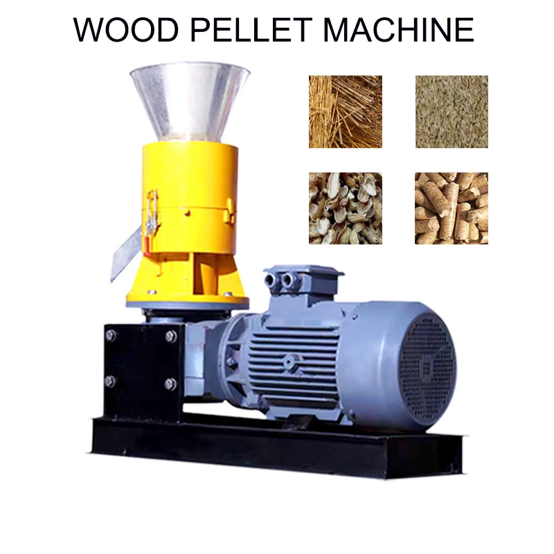 11kw Biomass Granulator Pellet Making Machine Sawdust Fuel Granulator