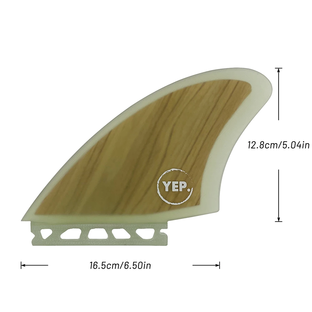 UPSURF FUTURE Keel Fins Fibreglass Fins For Surfboard Bamboo Twin tabs Quilhas Funboard Fin For Water Sport Thruster K2 Surf Fin