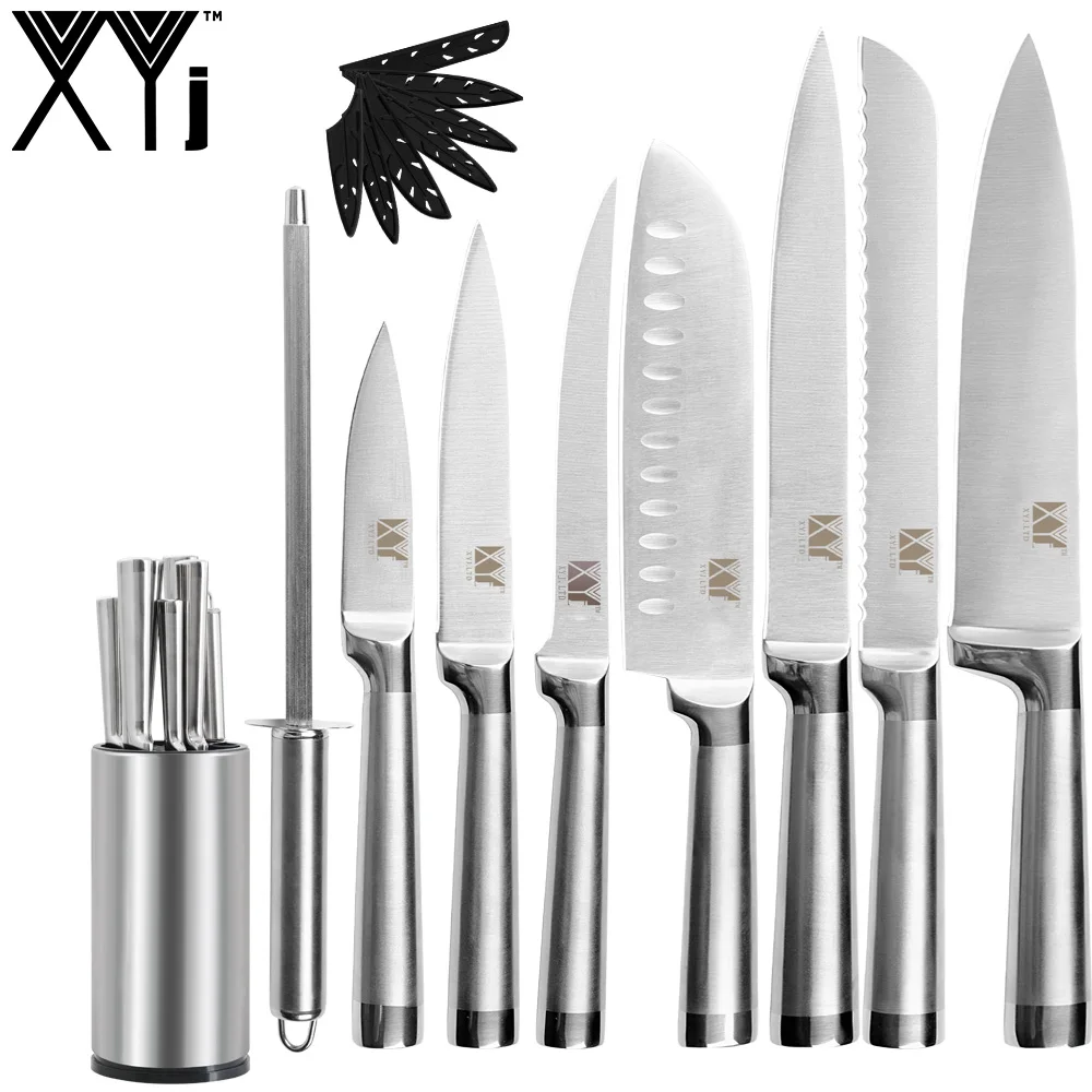 Xyj Kitchen Knife Set Stainless Steel Chef Boning Butcher Knives