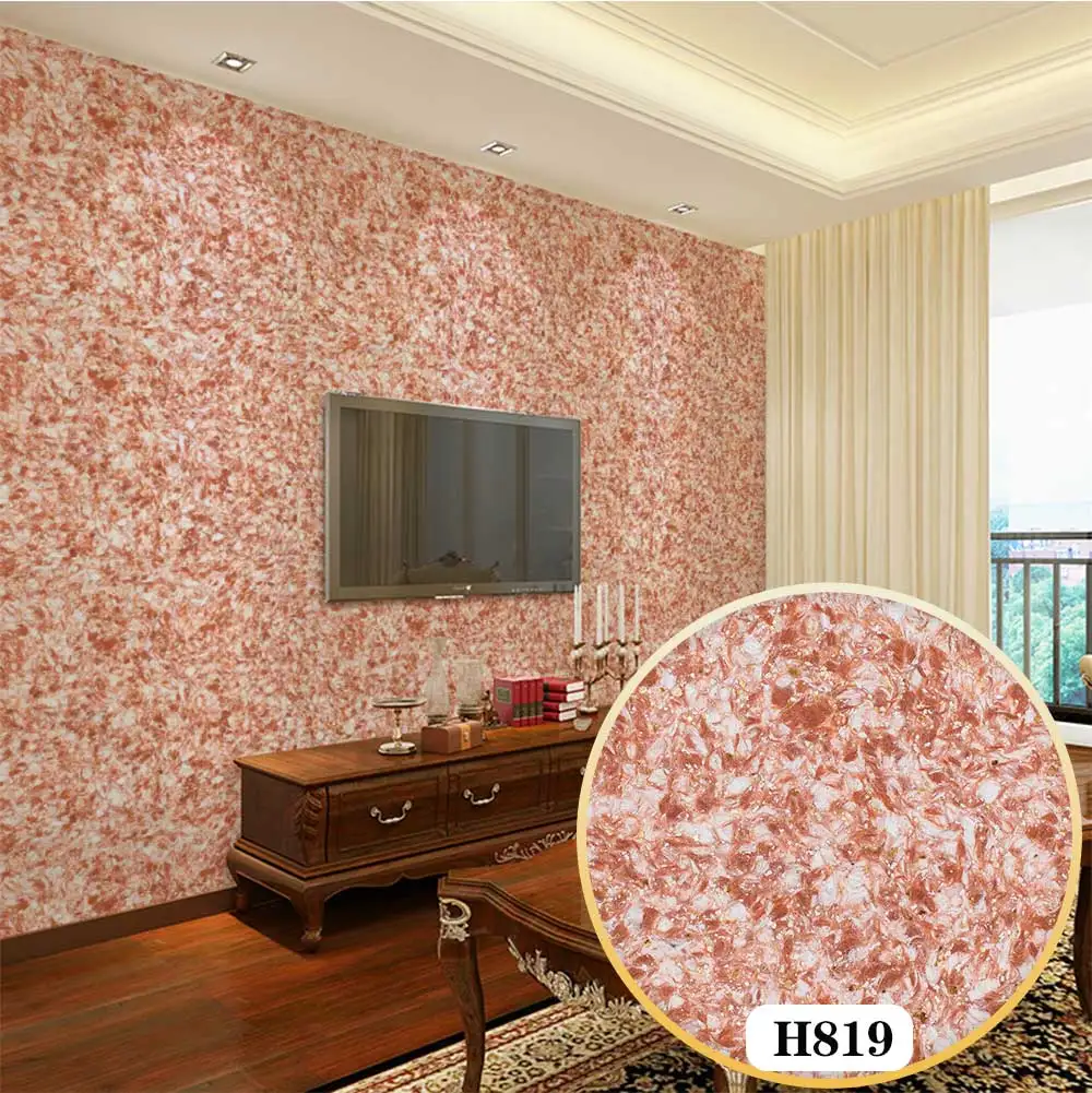 H819 Silk Plaster Liquid Wallpaper Wall Grace Coating Covering Paper