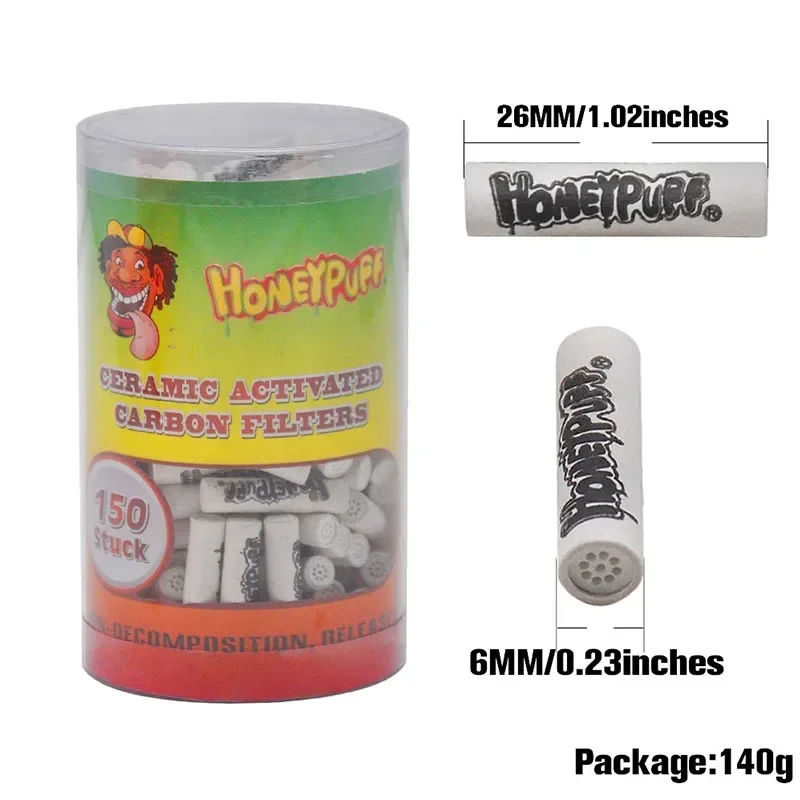 Cigarette Activated Carbon Filters Universal Dry Burning Tobacco Grass Smoking Pipe Accessories 150Pcs 6MM 7MM tobacco smoking accessories,smoking pipe filters,smoking accessories