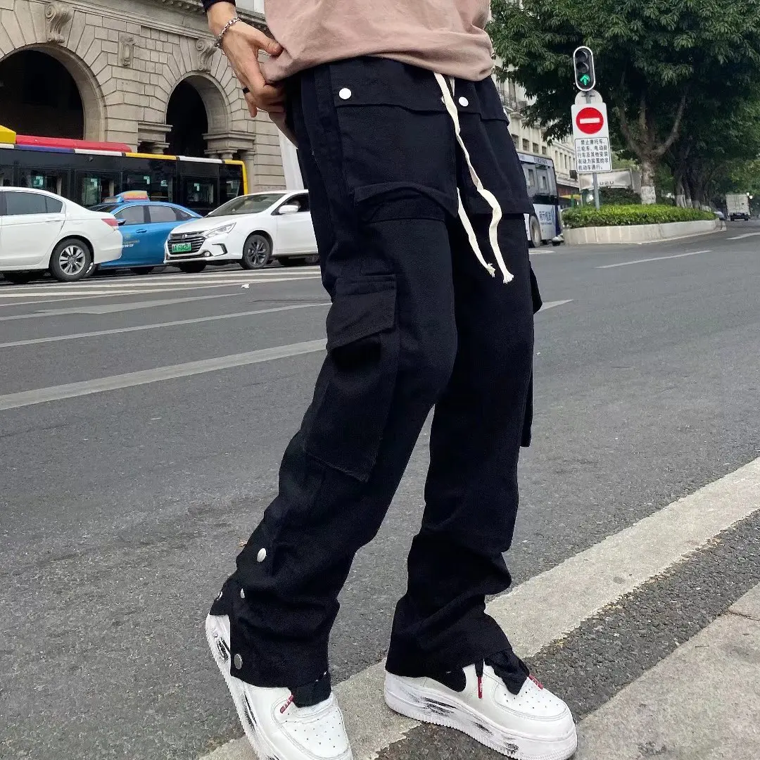 Men Cargo Pants Casual Streetwear