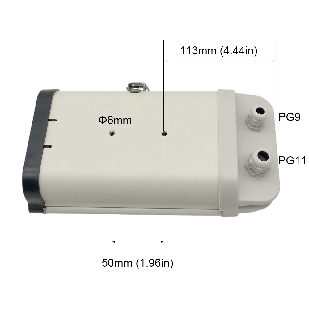 8 Inch Indoor Outdoor Surveillance CCTV Camera Housing Cover Case Monitoring Protective Shell Waterproof Enclosure 280x145x100mm