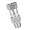 High Pressure Washer Swivel Joint 3/8 Inch Pressure Washer Hose Fittings 360 Degree Rotation Connector Car Washing 5