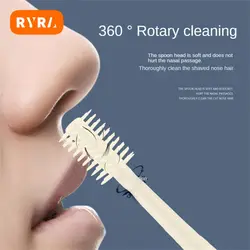 1/2/3pcs 2023 Newest Nasal Hair Cutter 360 Degree Rotating Clippers Nose Hair Trimmer For Women And Men Safe Portable Manual