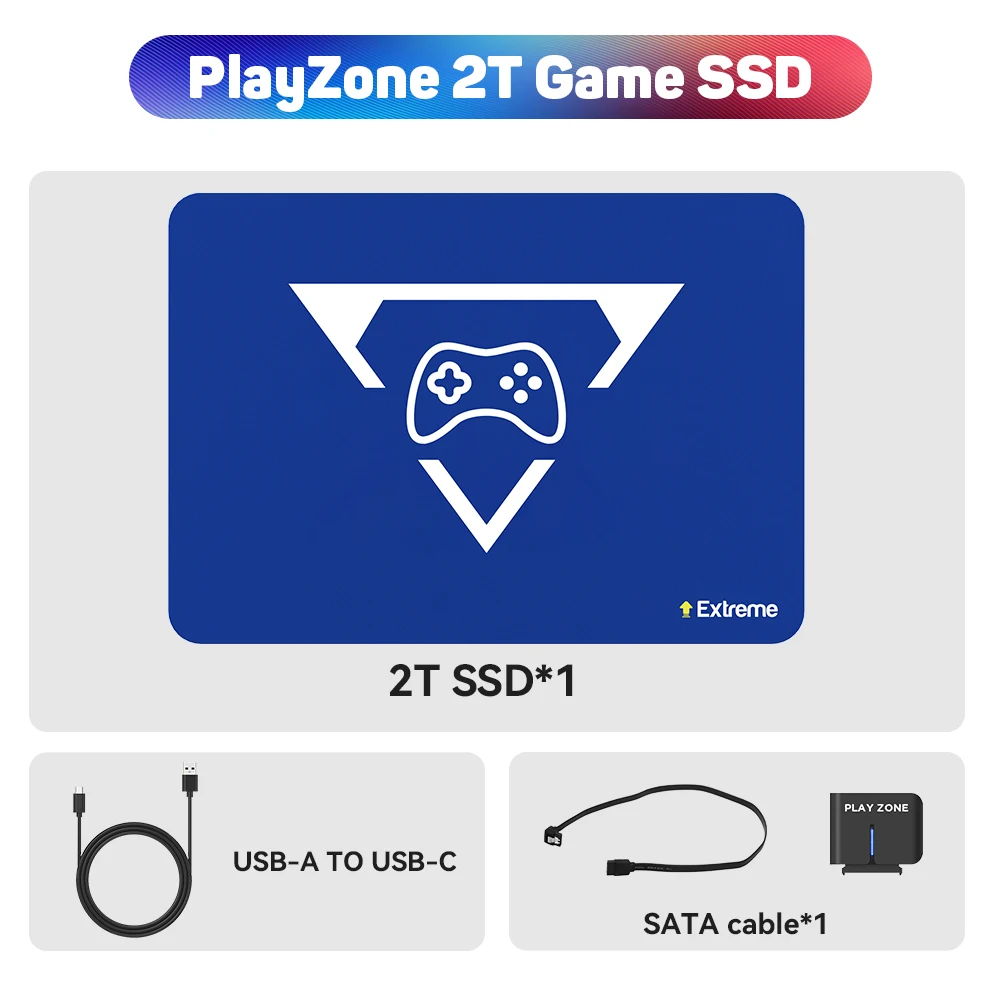 PlayZone Extreme 2T Retro Game SDD For Windows Launchbao+Retrobat+