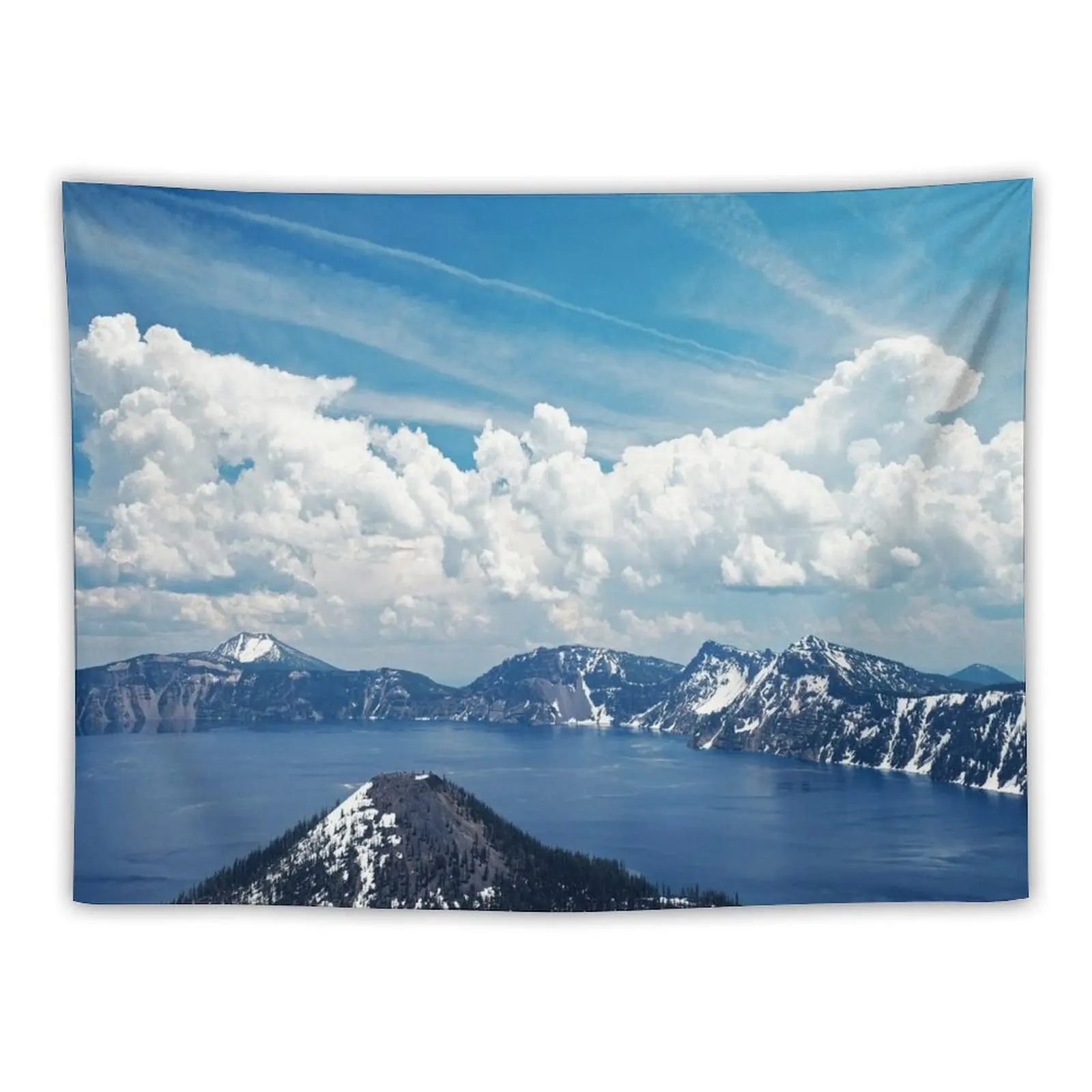 

Crater Lake and Sky Tapestry Room Decor Cute Aesthetics For Room Aesthetic Room Decor Decoration Home Tapestry