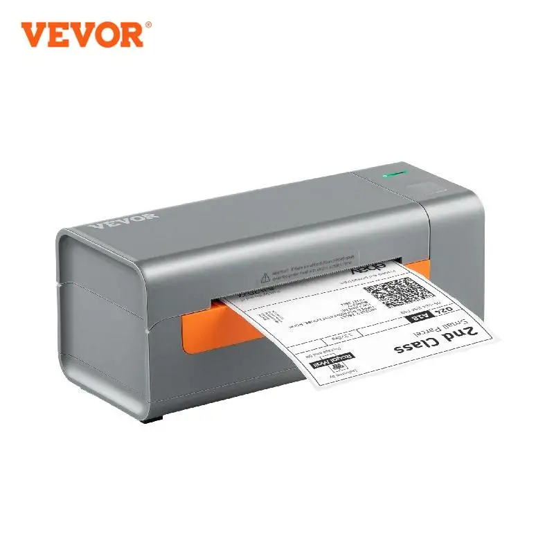 Vevor Bluetooth/usb Thermal Barcode Printer Wireless Shipping Label Printer Support Windows