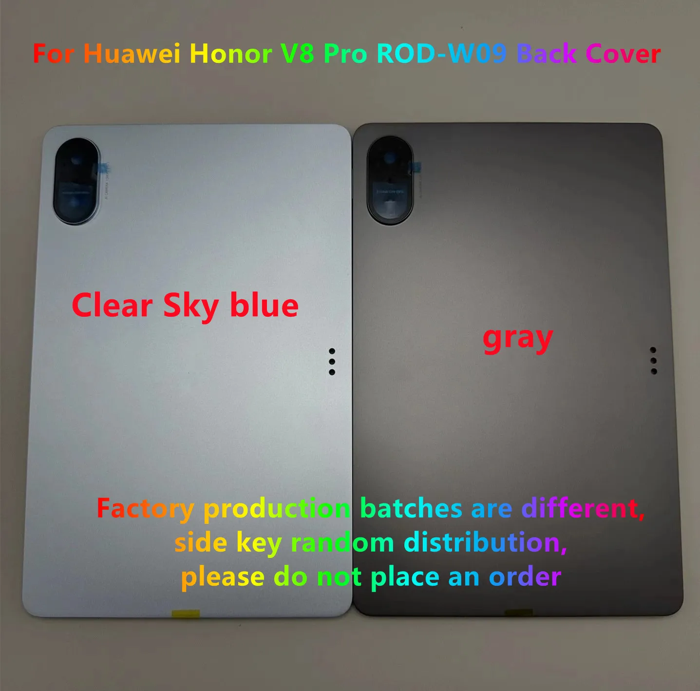 

Задняя крышка батарейного отсека для Huawei Honor V8 Pro ROD-W09 ROD W09