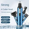 Beard Trimmer for Men  Electric Shaver Nose Ear Trimmer Electric Nose Hair Clipper USB Rechargeable  Washable Shaving 2
