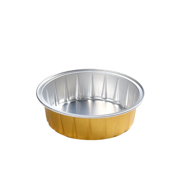 

50Pcs Disposable Aluminum Foil Bowl Baking Barbecue Takeaway Aluminum Foil Box
