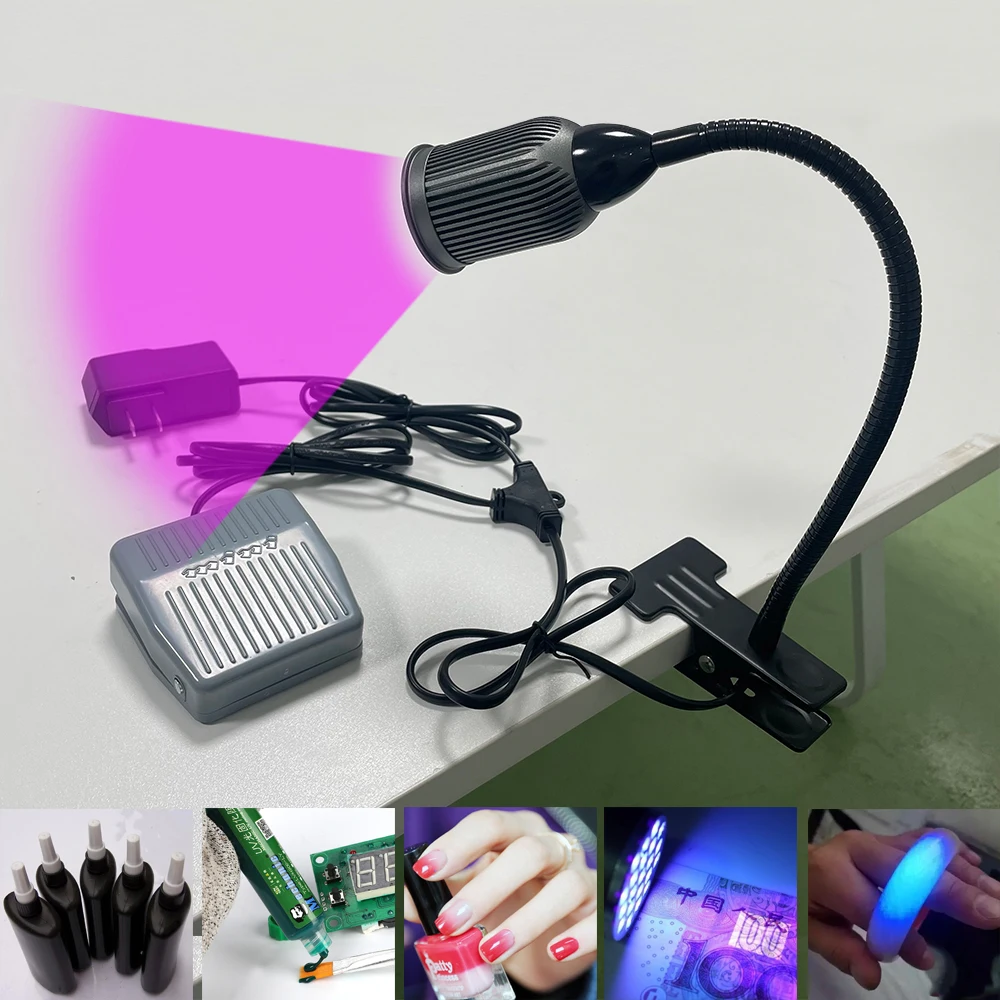 UV LED Resin Curing Lamp Nail Dryer Curing Light LED UV Flashlight For Epoxy UV Resin Cure Adhesive Glue Jewelry Equipments Tool