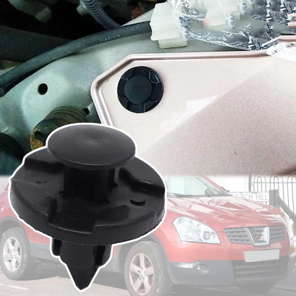 Для Nissan Qashqai J10 J11 2007 2008 - 2017 Dualis, автомобильный бампер, колесо, арка, отделка, зажим, подкладка, вкладыш, грязеотталкивающий клапан, Запасные детали