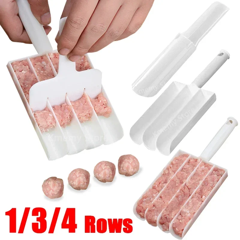 Meatball Maker Cooking Homemade Tool Mold Round Fish Beaf Rice Ball Making Device Barbecue Hot Pot Bean Curd Kitchen Gadgets