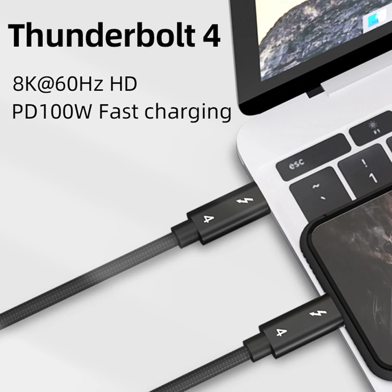 Thunderbolt 4 ̺ Ÿ-C ̺ USB C 8K 60Hz  40Gbps  PD100W, Pro Acer USB 4 C422 