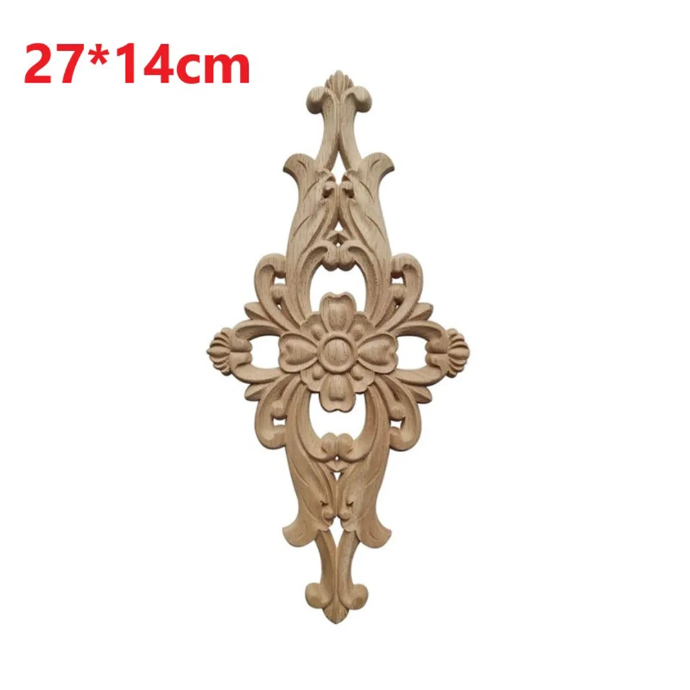 

Furniture Decoration Home Decor Decal Decal Cabinets Door Cabinets European Wood Carving Onlay Applique Rubber Wood Material
