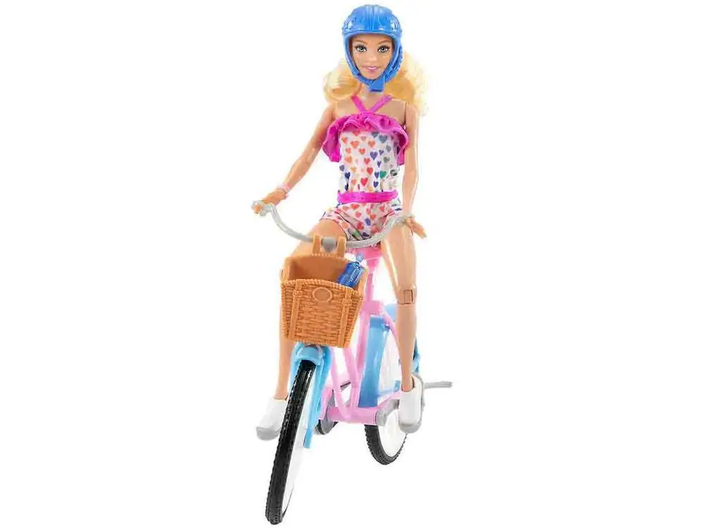 Boneca Barbie Passeio de Bicicleta com Acessórios 3