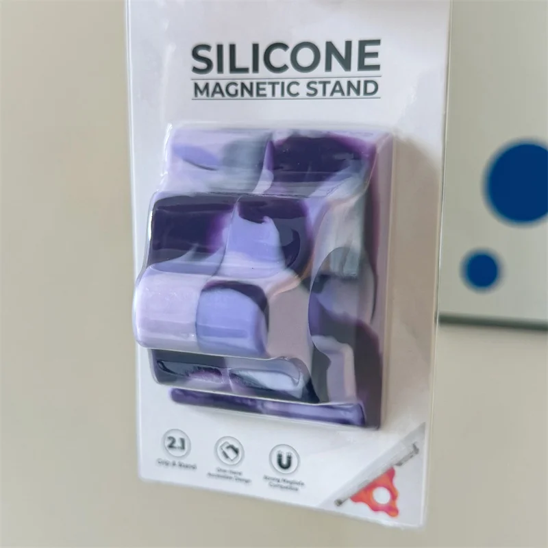 Magnetic Grip & Stand - Versatile Desktop Phone Holder and Accessory