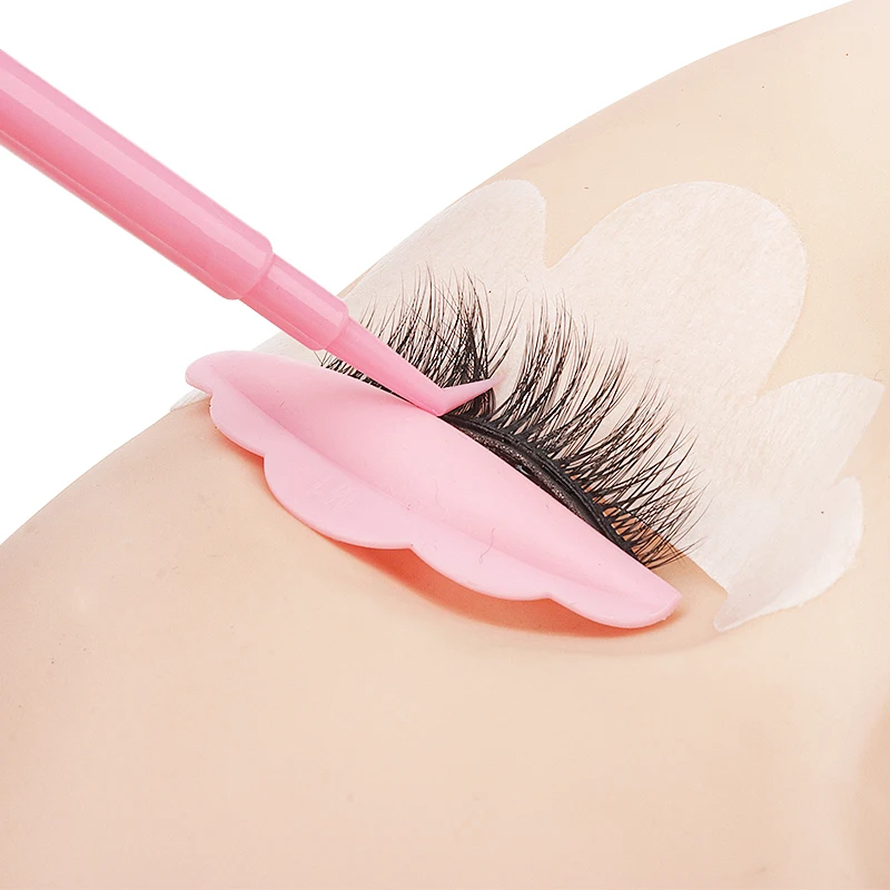 Reusable Eyelash Perming and Lifting Tool Set - Y Shape Comb Applicator Brushes (10-Pack)