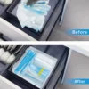 4 Layers Cleaning Storage Organizer Acrylic Food Storage Bag Organizer Storage Holder Zip Lock Bag Container Organizer Sand Bag 5