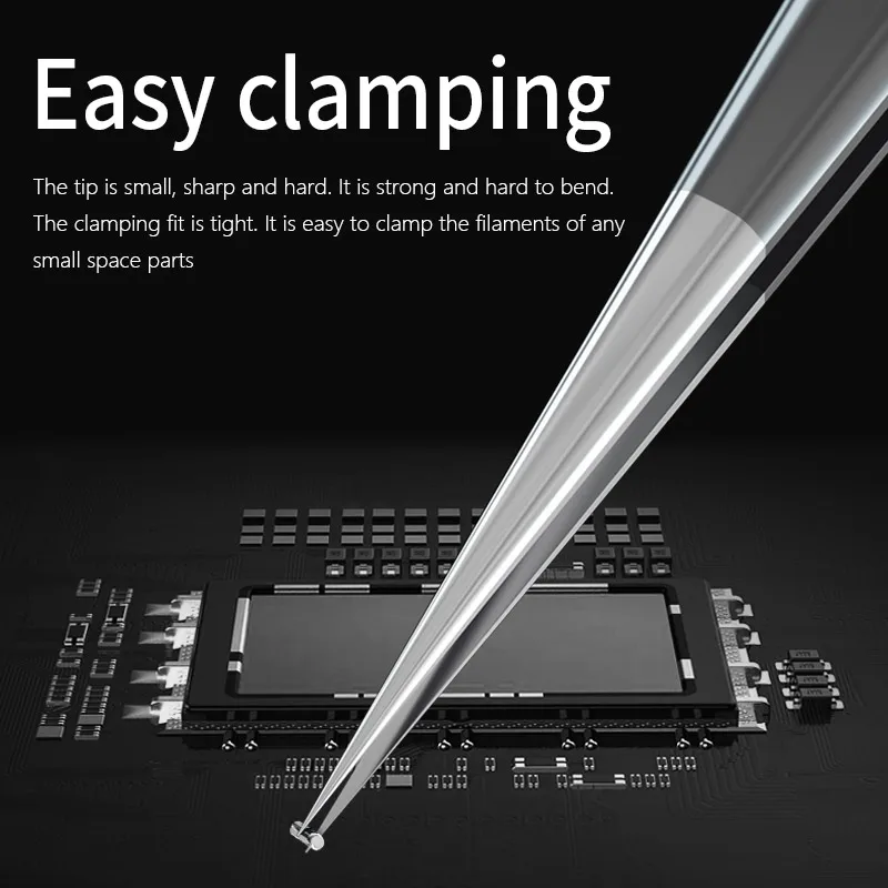 MaAnt Warblade-A D L Non-magnetic Tweezers for Electic Parts Repair Ultra-thin High Hardness Cellphone Maintenance Clamping Tool