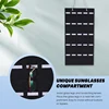 AAAC-Glasses Organizer Sunglasses Organizer Storage Hanging Bag Sunglasses Eyeglasses Display Show Holder Wall Mount Eyewear Hol 2