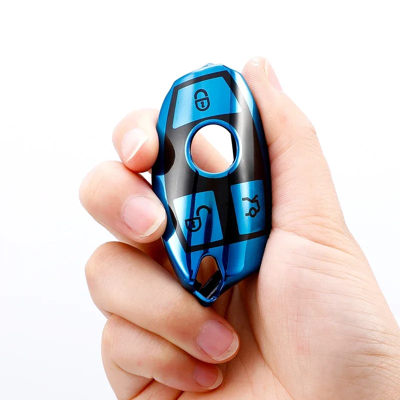 Car 2/3 Button Key Cover Case for Mercedes Benz A B R G Class GLK GLA W204 W251 W463 W176 Key Bag Fob Shell Holder Protector key case cover key case car key shell flip key fob shell