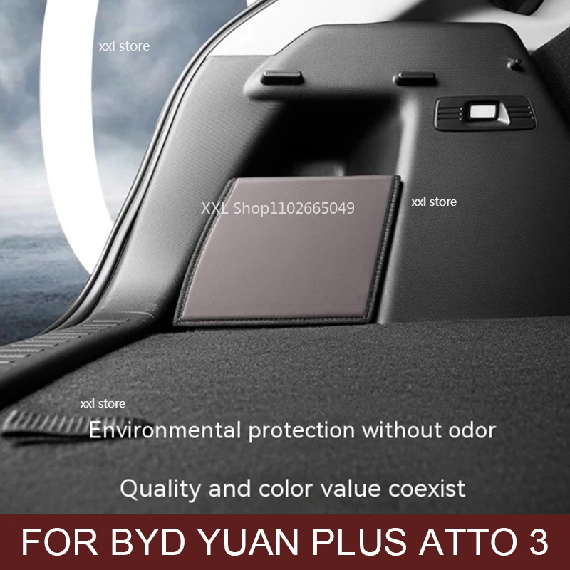Боковой карман для багажника автомобиля, ящик для хранения для BYD YUAN Plus ATTO 3 Champion Edition, Складной автомобильный багажник, аксессуары для интерьера автомобиля