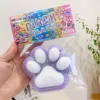 Creative Cat Paw Decompression Toys Antistress Suppleness Squeeze Stress Relief Slow Rising Toys For Adult Kids Stretch Toys 2