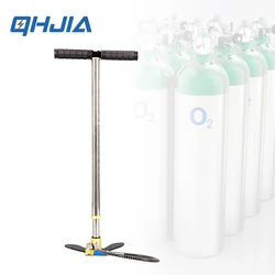 High Pressure 3 Stage Hand Operated PCP Pump For Air Paintball Gun Mini Compressor For Car Bicycle Hunting 300bar 30mpa 4500psi