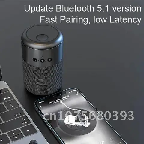 

2021 Portable Outdoor Caixa de som Smart Touch HIFI HD Sound Quality New B20 TWS Bluetooth Speaker Wireless Earphone 2 in 1