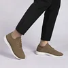 Men Casual Sports Shoes Anti Slip Wear-Resistant Breathable Men's Vulcanized Shoe Soft Sole and Anti-slip Flats Loafers Size 46 6