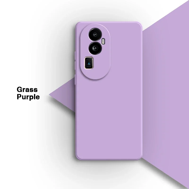 Candy Color Soft Liquid Silicone Back Case with Camera Protection