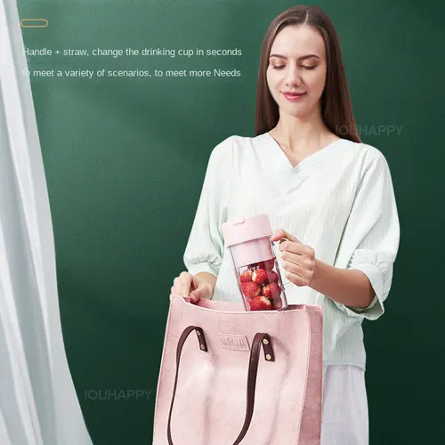 10 블레이드 휴대용 과즙 전기 과일 야채 자동 스무디 블렌더, 주방 도구, 푸드 프로세서, 피트니스 여행 3