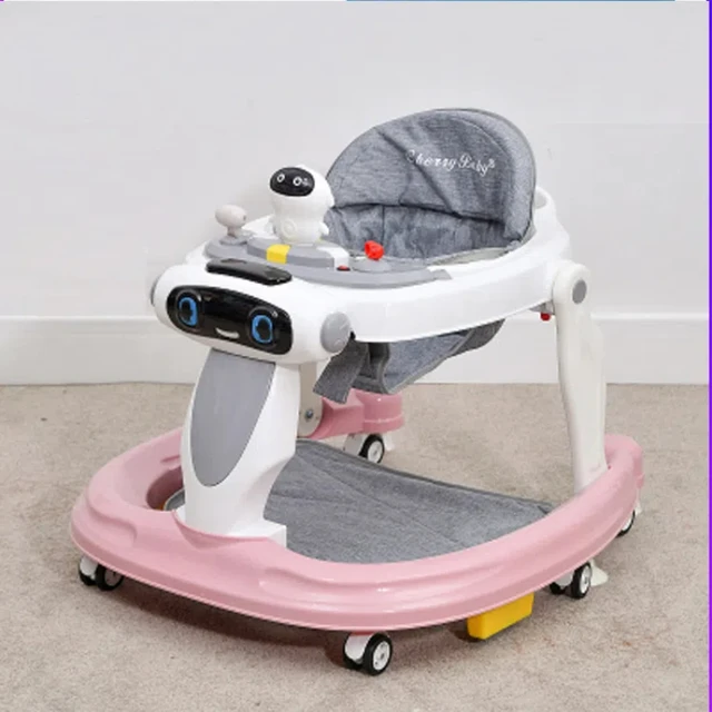 Walker Anti O-leg Baby Multi-function Anti-tip Stroller Baby Can Sit And Push The Learning Walker Start Learn to Walk Cat 5