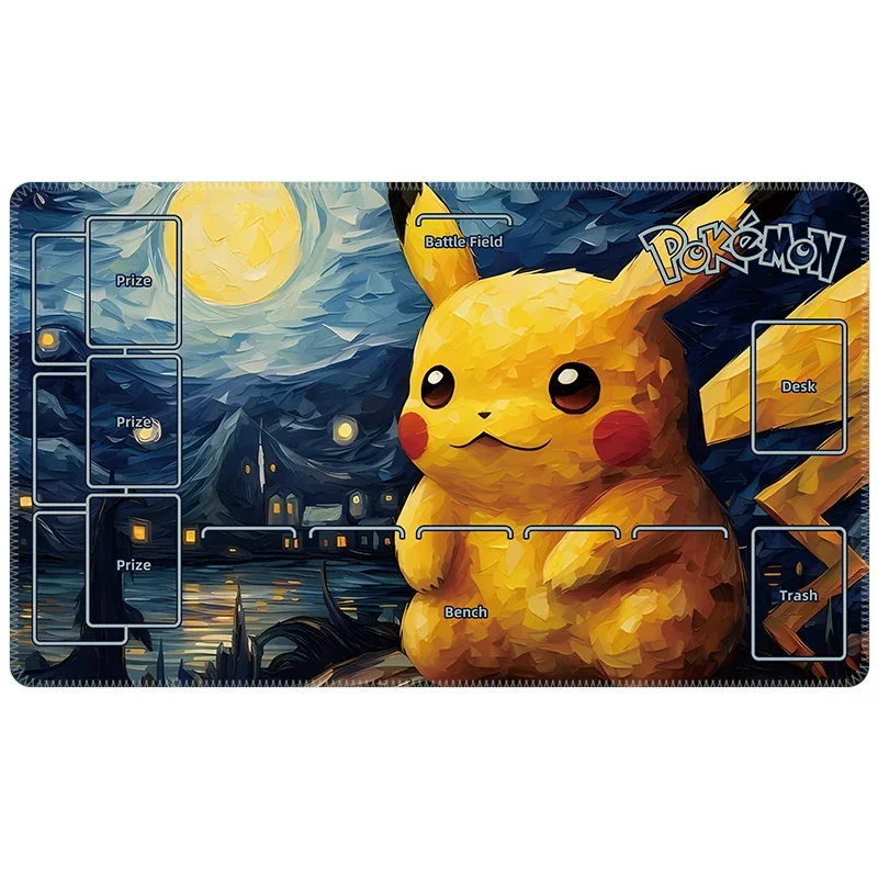 アニメポケモン PTCG プレイマット星月夜スタイルイーブイカビゴン
