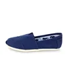 Men and Women Solid Color Shoes Large Size 35-45 Breathable Flat Canvas Flat Shoes Solid Color Soft Leather Linen Shoes 3