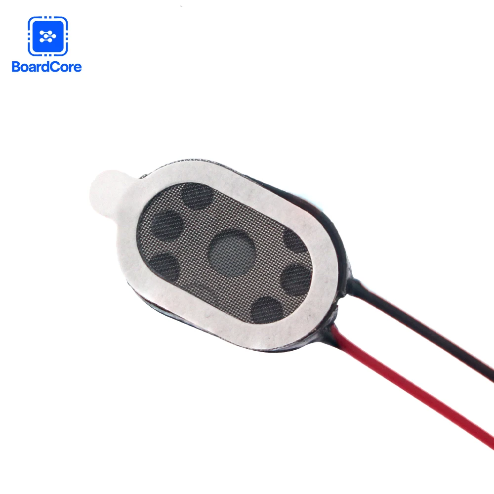 1510 2415 라우드스피커 1W 8ohm 소형 음성 경적 커넥터 15x10mm 24×15mm Arduino용 와이어가 있는 타원형 스피커