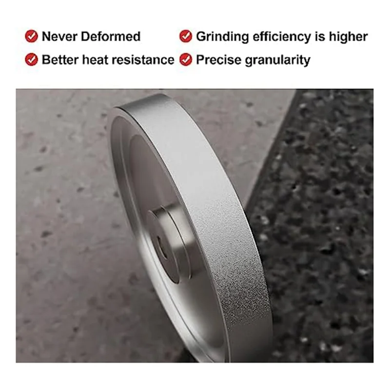 CBN Grinding Wheel, 6 Inch Dia x 1 Inch Wide x 1/2 Bore for Sharpening Woodturning Tools,Bench Grinders (180 Grit)