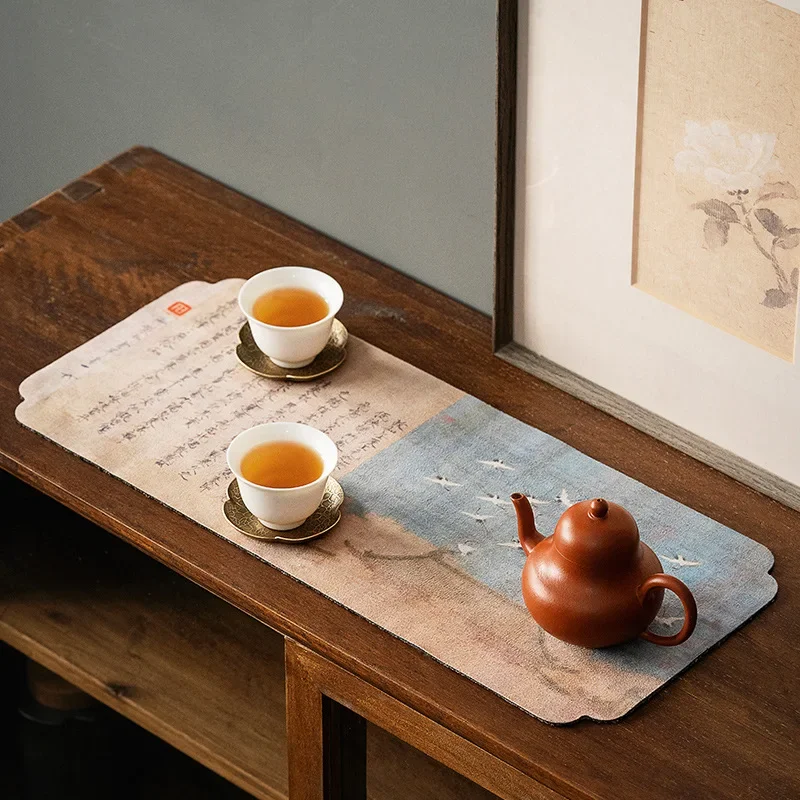 Tea Towel Cup Mat Napkin Cotton Set