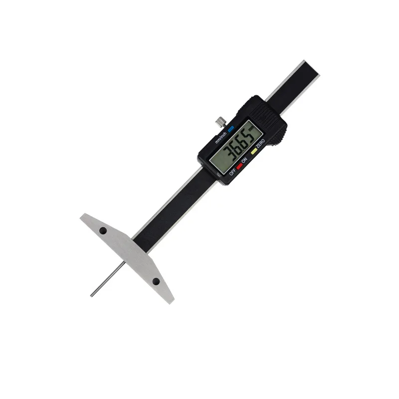 

Yi High-Precision Electronic Digital Display Thin-Rod Depth Gauge Large Range Small Hole Measuring Instrument